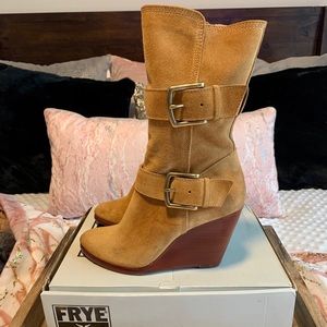 Frye Suede Booties